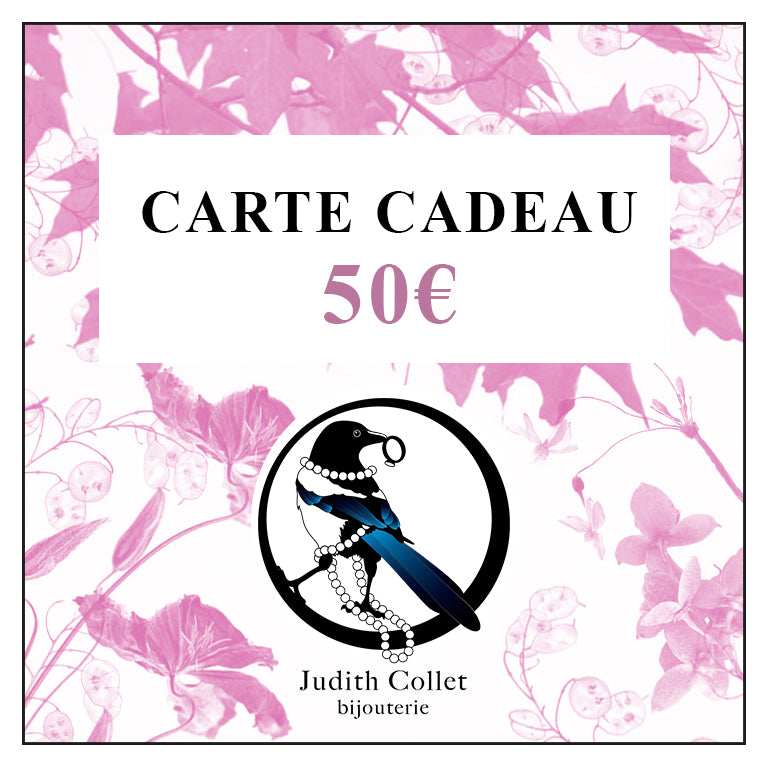 Carte Cadeau - la liberté de Choisir son Bijou
