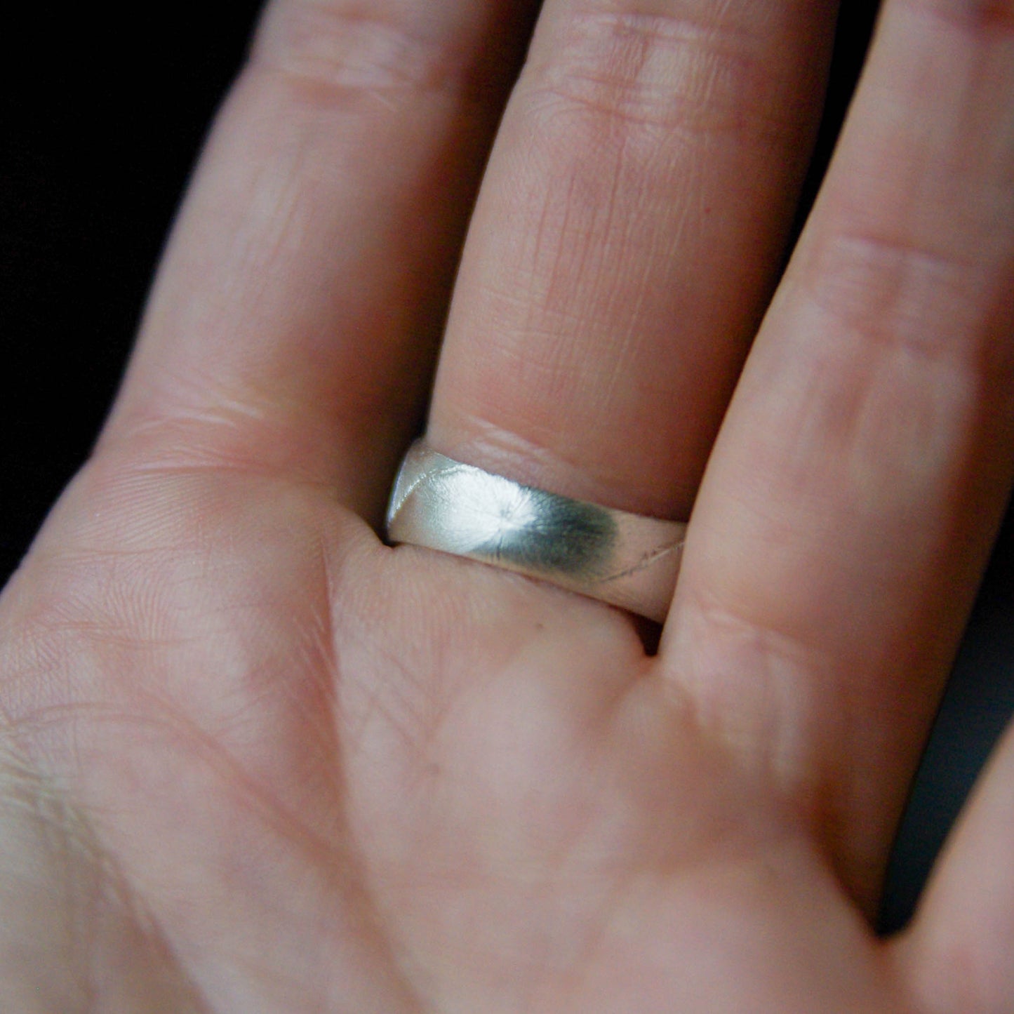 Bague "Cosmos" en argent 925 avec opale et oxydes de zirconium - Taille FR55 1/2
