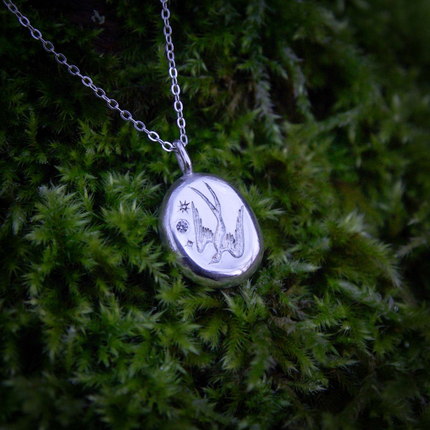 Les uniques, petits pendentifs en argent 925