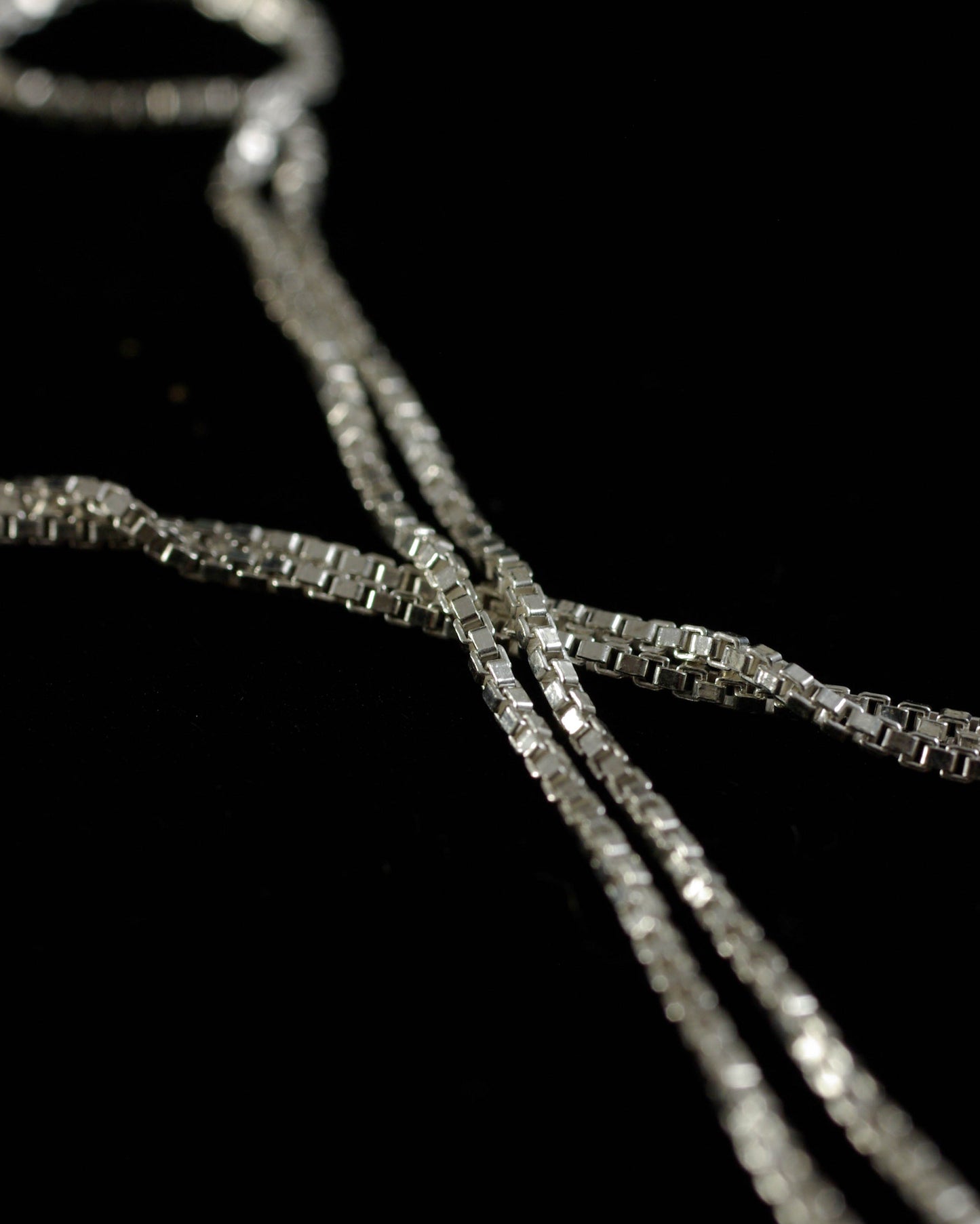 Chaîne en argent 925 maille carrée