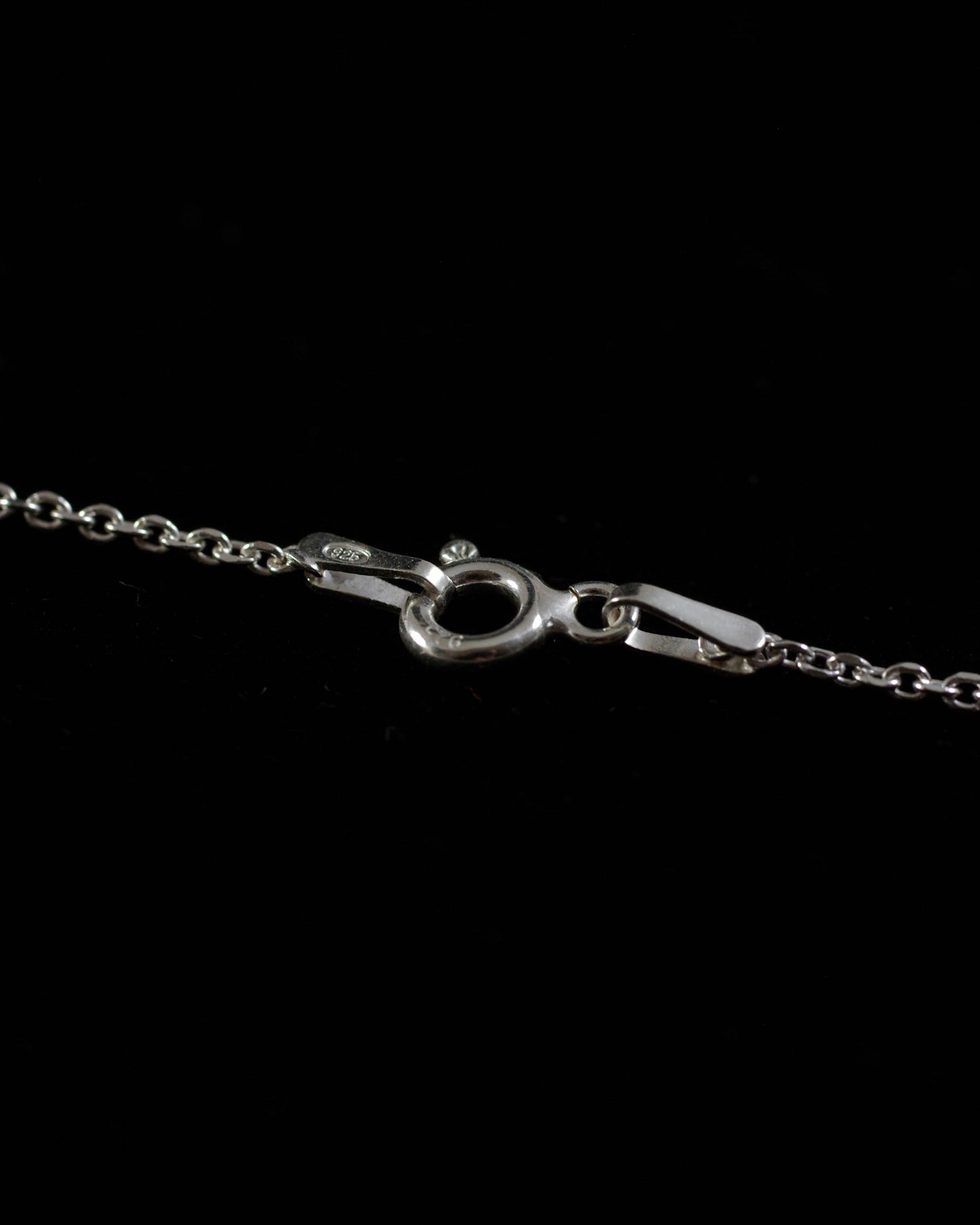 Chaine maille forçat 1.2 argent 925 détail fermoir