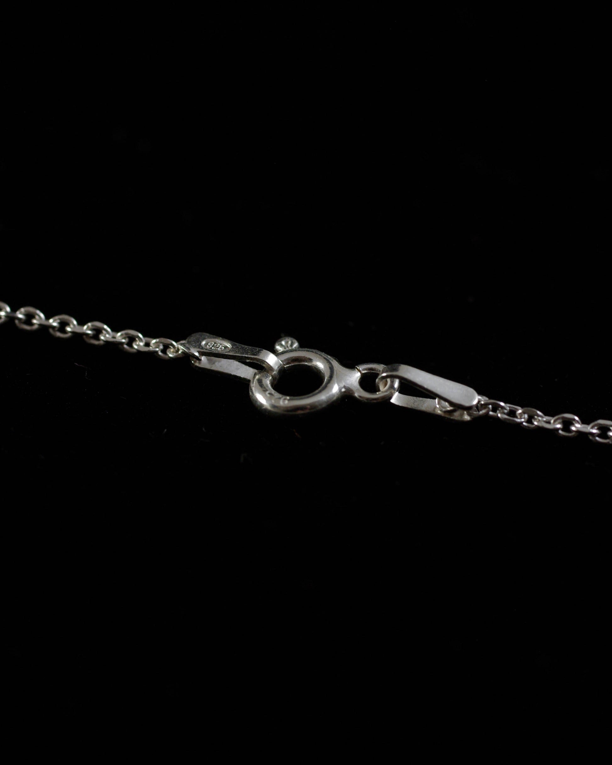 Chaine maille forçat 1.2 argent 925 détail fermoir