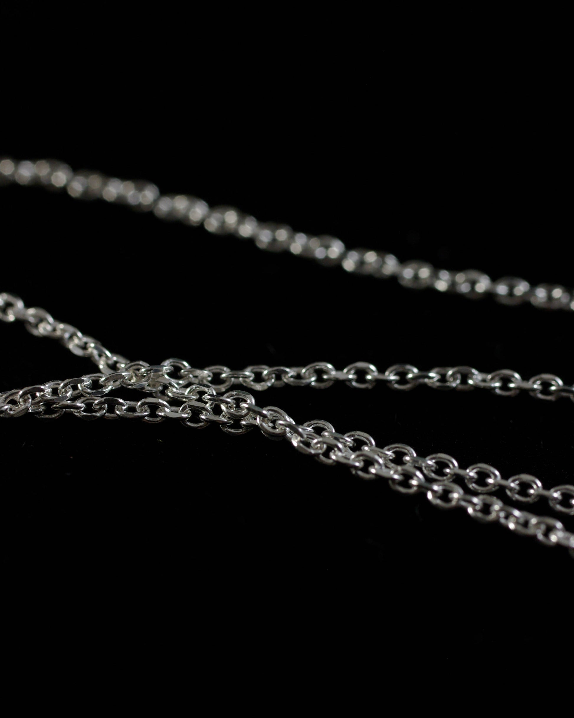 Chaine maille forçat 1.2 argent 925 détail maillons