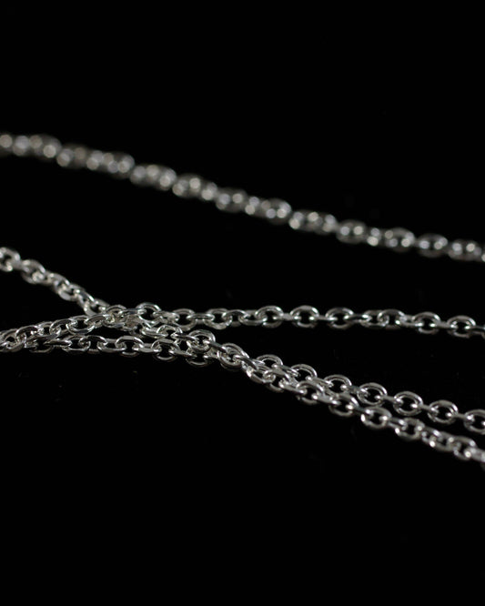 Chaine maille forçat 1.2 argent 925 détail maillons